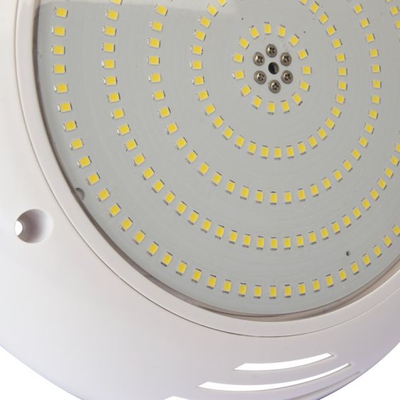 Projecteur 18W pour piscine hors sol en structure bois  IP68 - blanc froid - diamètre 180 mm CREALYS