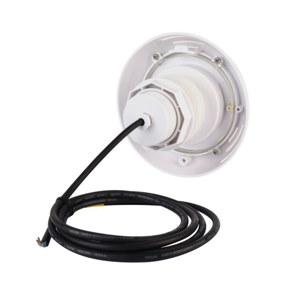 Projecteur 18W pour piscine hors sol en structure bois  IP68 - blanc froid - diamètre 180 mm CREALYS
