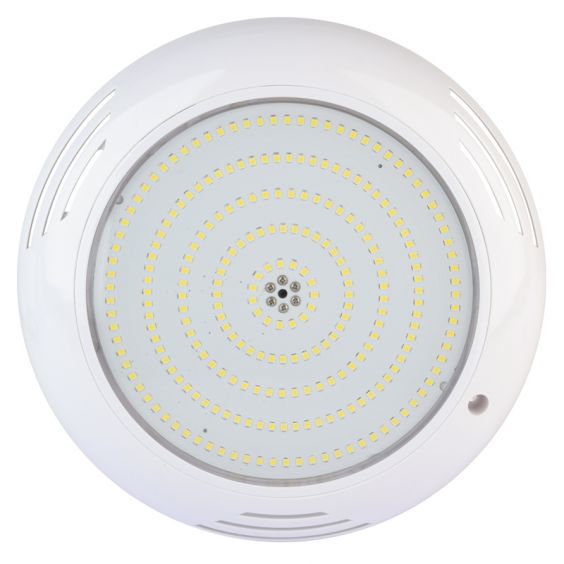 Projecteur 18W pour piscine hors sol en structure bois  IP68 - blanc froid - diamètre 240 mm CREALYS