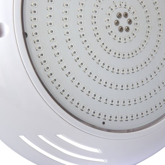 Projecteur 18W pour piscine hors sol en structure bois  IP68 - couleur variable par télécommande - diamètre 240 mm CREALYS