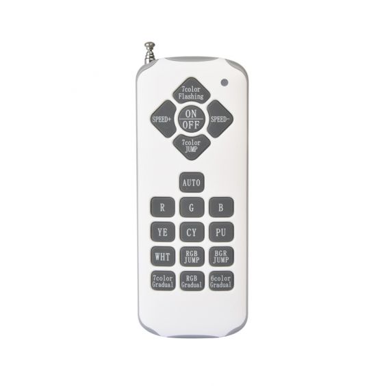 Projecteur 18W pour piscine hors sol en structure bois  IP68 - couleur variable par télécommande - diamètre 240 mm CREALYS