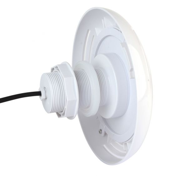 Projecteur 24W pour piscine hors sol en structure bois  IP68 - couleur variable par télécommande - diamètre 240 mm CREALYS