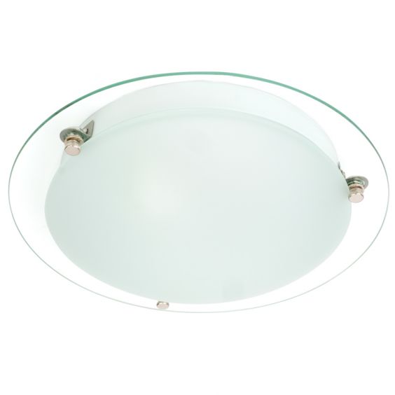 Plafonnier verre 60W max E27