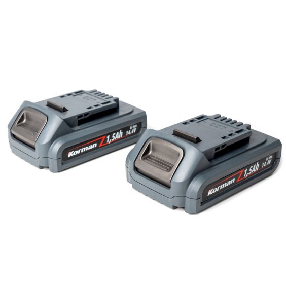 Perceuse sans fil Li-ion 14,4V + Niveau Laser en croix Offert KORMAN