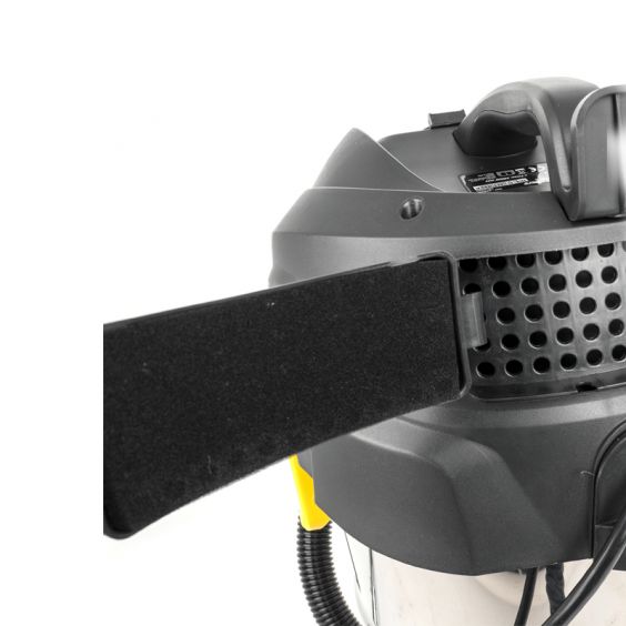 Aspirateur eau et poussières 30L inox avec prise intégrée- 1400W STEINER