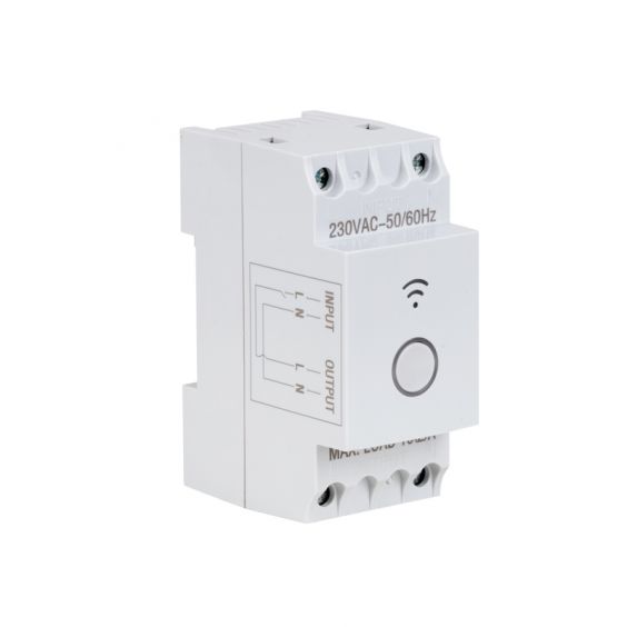 Module Relai Bipolaire Connecté 230V 16A - Liaison Wifi - Activation via un Smartphone