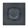 Variateur Rotatif Universel Compatible LED Anthracite NOANE