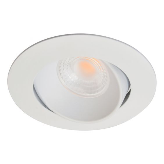 Spot à encastrer Orientable Variable 7W LED COB Blanc CREALYS