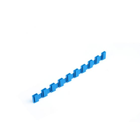 Protection pour peigne horizontal de câblage – 10 modules NALTO