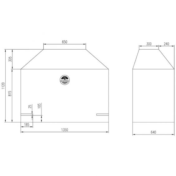 Housse de protection imperméable pour barbecue à gaz 3 feux Ref 660165