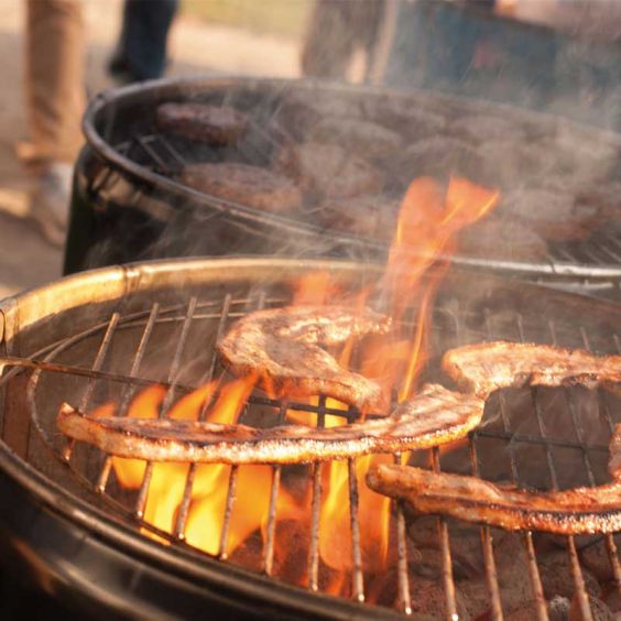 Bidon Barbecue Charbon
