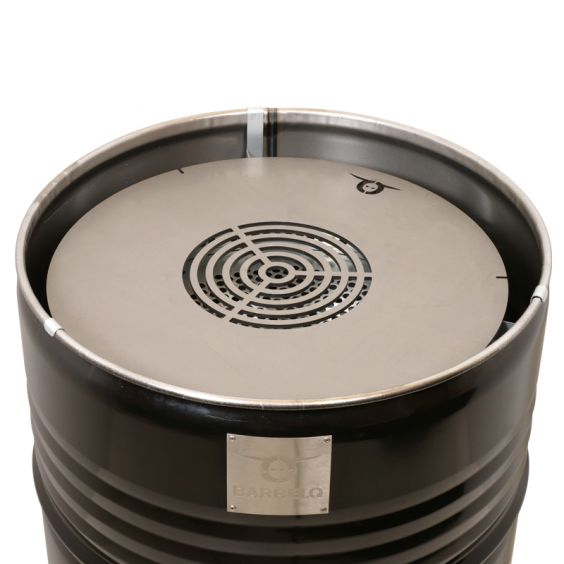 Barbecue Tonneau Charbon BARREL Q + housse de protection