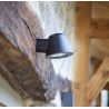 Applique Extérieure Descendante à Tête Conique 35W max GU10 Acier Noir CREALYS