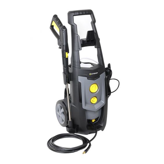 Nettoyeur haute pression électrique 2000W 160 Bar + lance turbo + lance à jet réglable STEINER