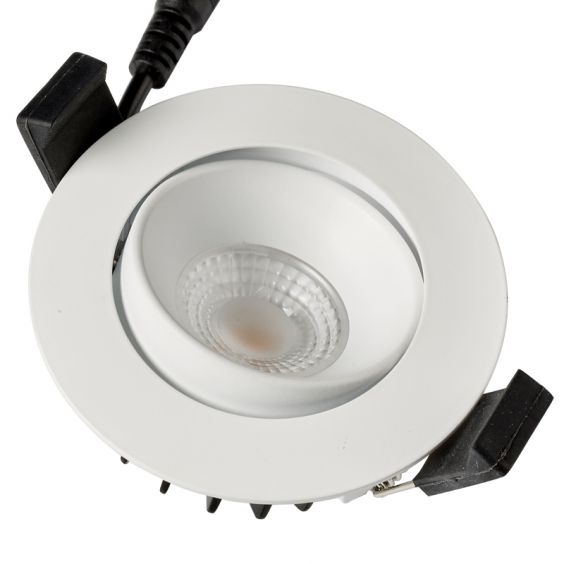 Spot à encastrer Orientable Variable 7W LED COB Blanc CREALYS