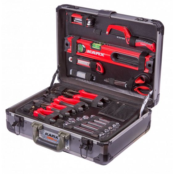 Mallette à outils alu 110 pièces