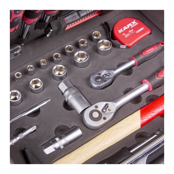 Mallette à outils alu 110 pièces