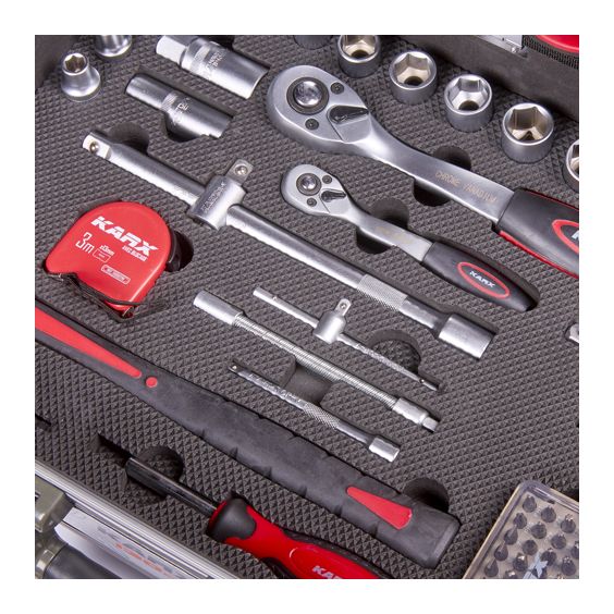 Mallette à outils alu 110 pièces