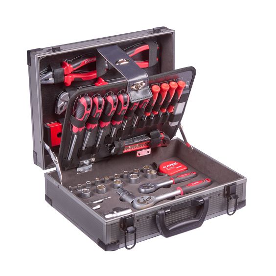 Mallette à outils alu 110 pièces